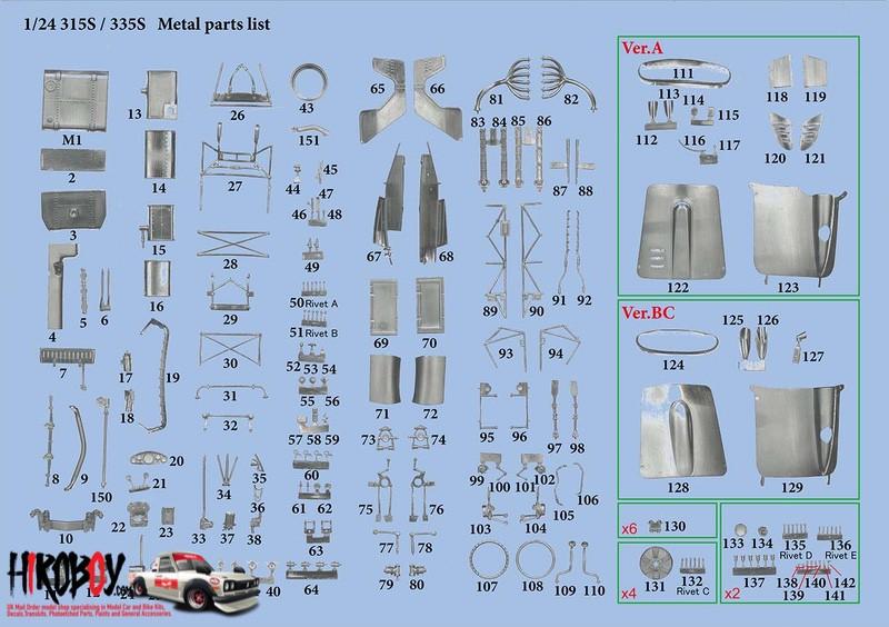 Kit Leader Models 1/43 – Ferrari 315 S 1957, Mille Miglia, Modèle à Monter