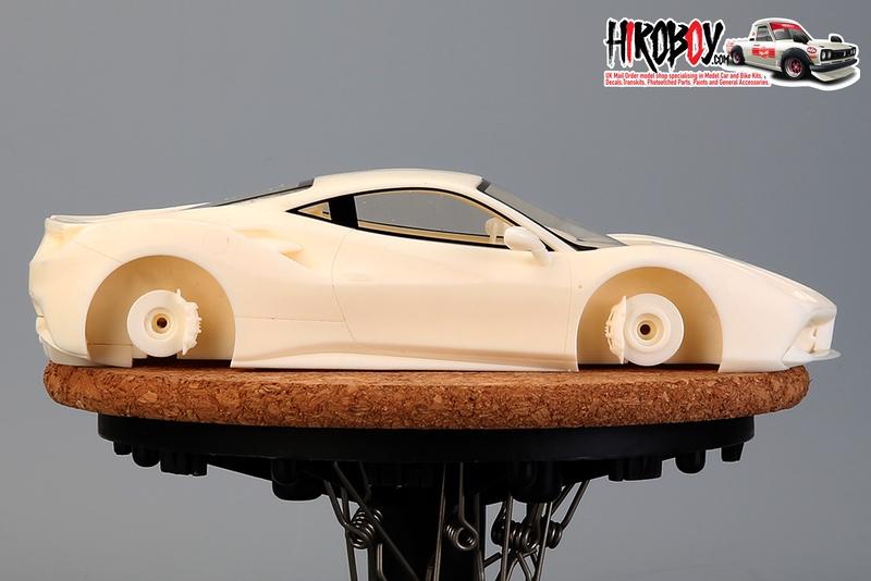 1:24 Ferrari 488 GTB - Full Resin Model kit | AM02-0005 | Alpha Models