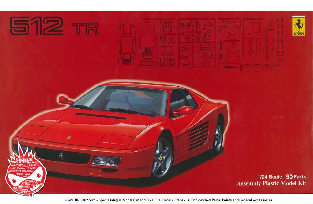 1:24 Ferrari 512TR (Testarossa) | FUJ-125909 | Fujimi