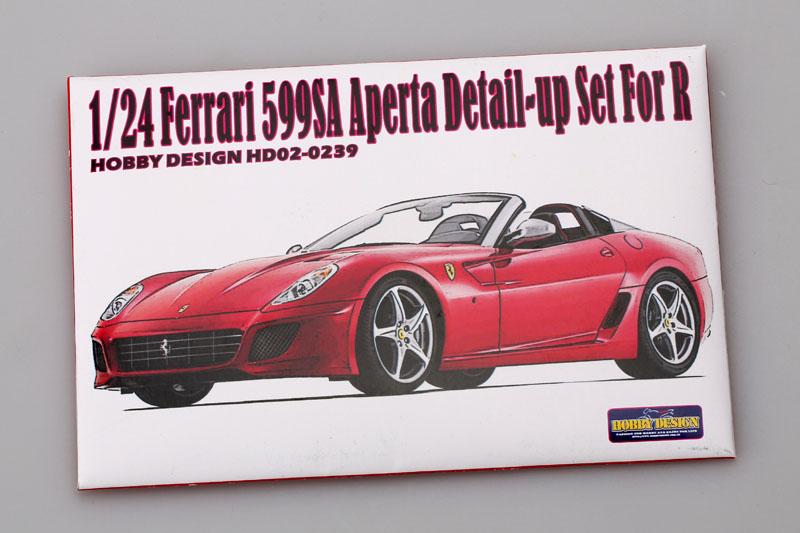 Hobby Design 1/24 F12 Berlinetta Photo-Etched Detail-up set for Fujimi 