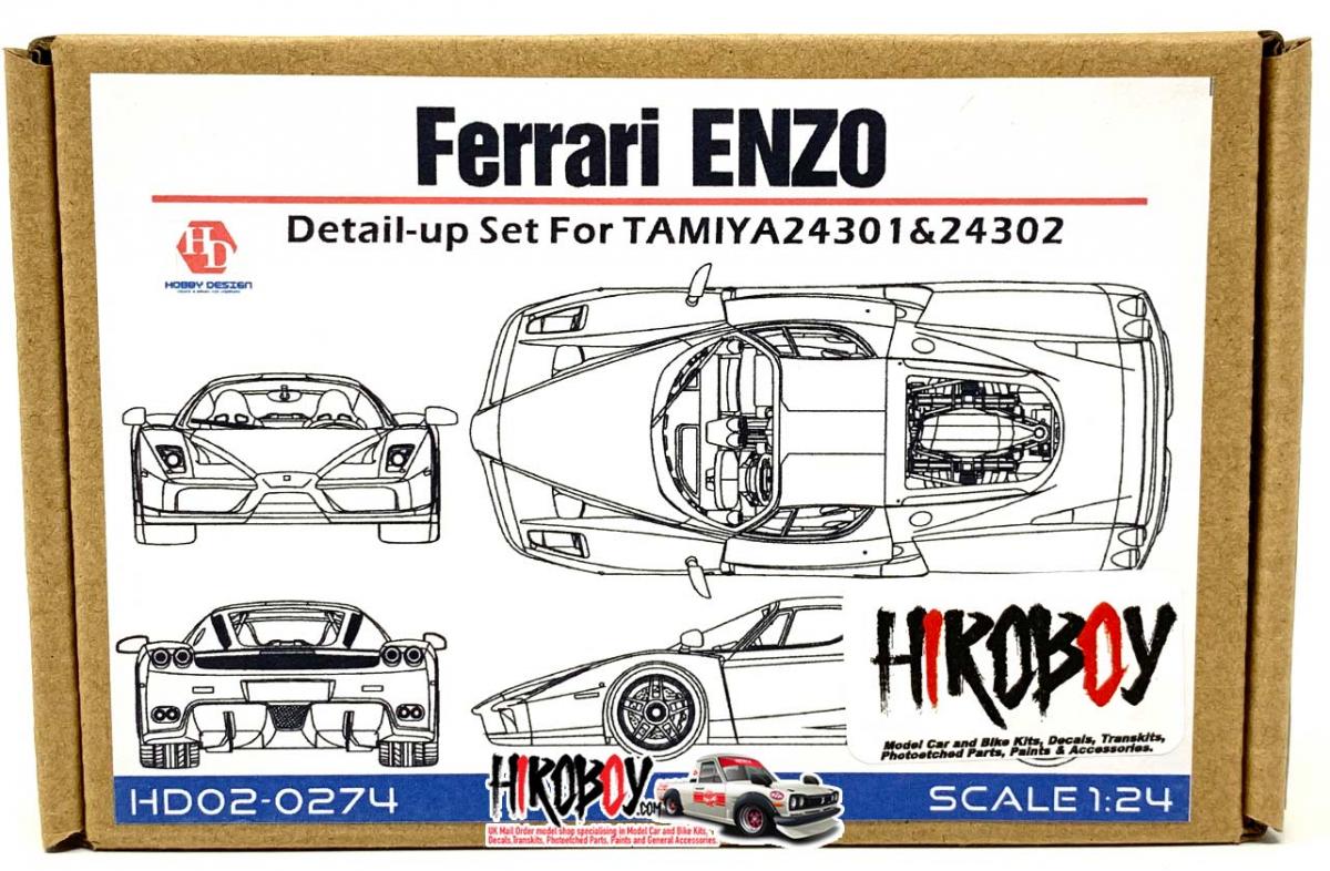1:24 Ferrari Enzo Photoetch Detail-Up Set for Tamiya | HD02-0274