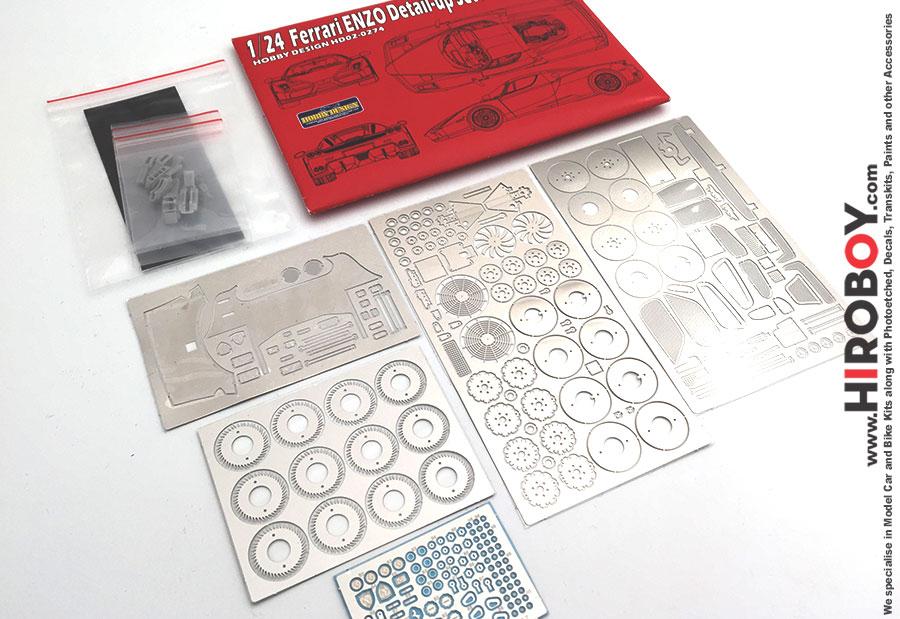 Ferrari FXX Photo-Etched Detail Set For 1/24 Tamiya Model Kit - Japan Import