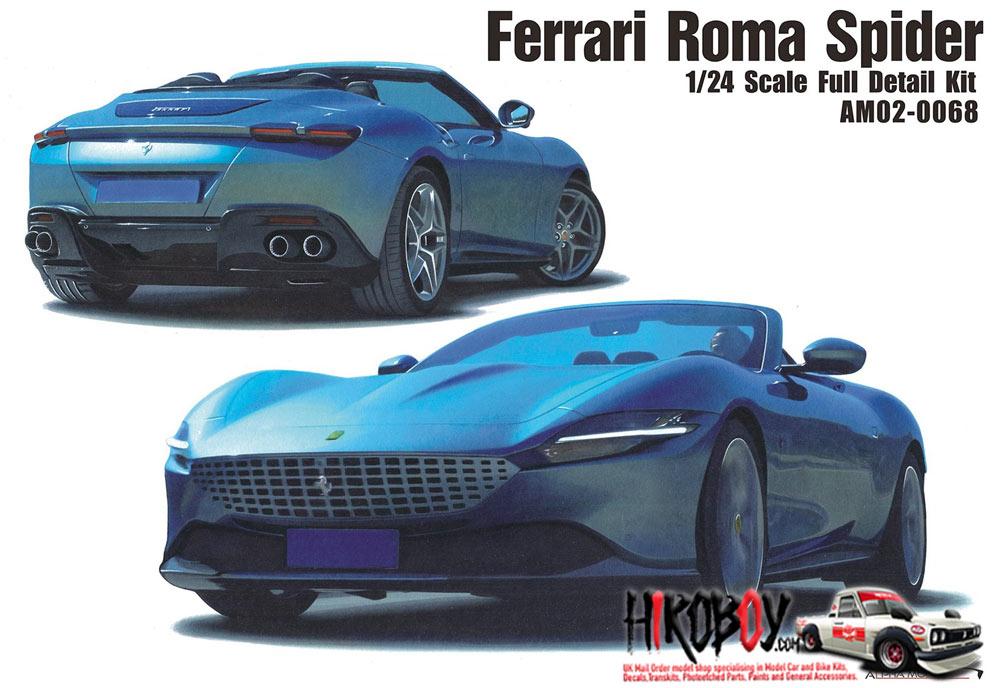 1:24 Ferrari Roma spider - Full Resin Model Kit | AM02-0068 | Alpha Models