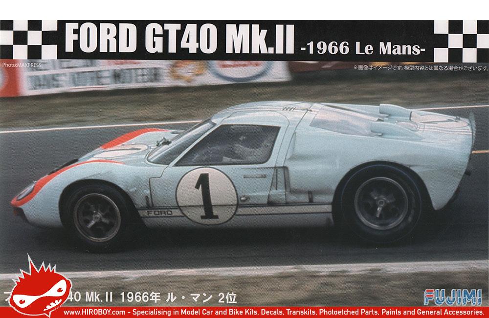 1/24 1966 Ford GT40 X-1 Roadster conversion kit for Fujimi GT40 MKII kits 