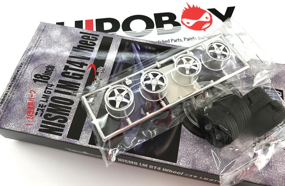 1:24 18" Nismo LM GT4 Wheels and Tyres | FUJ-19276 | Fujimi