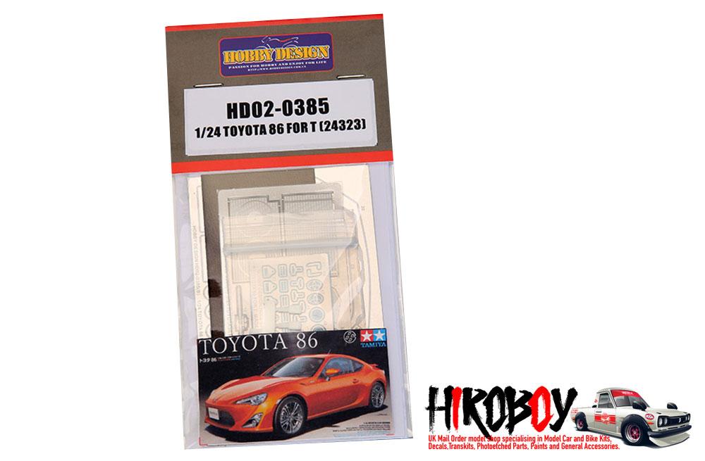 1:24 Toyota 86 / GT86/ FRS Detail up Parts For Tamiya (24323) (PE+ 