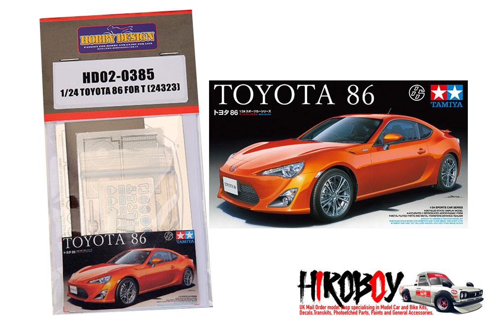 1:24 Toyota 86 / GT86/ FRS Detail up Parts For Tamiya (24323) (PE+
