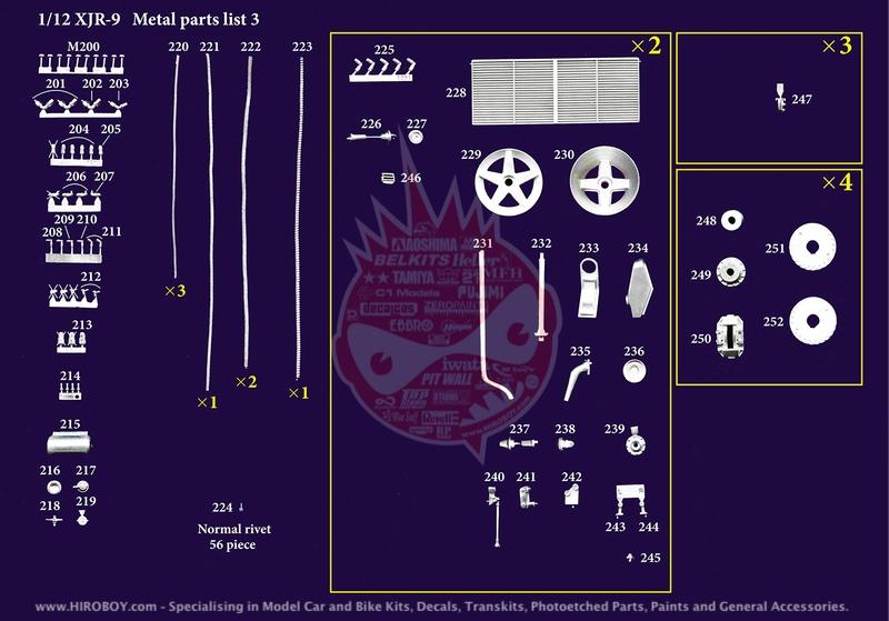 KEN 1:24 Jaguar XJR-9 1988 LM Ver A - Full Detail Multi Media