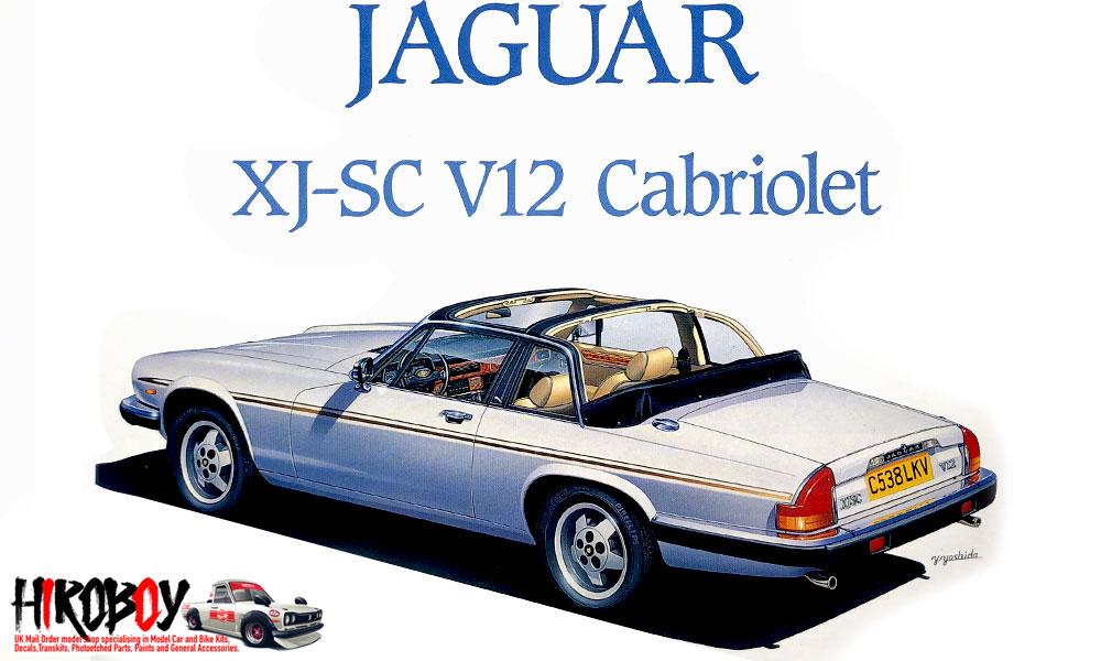 Hasegawa 20352 Jaguar Xj-sc V12 Cabriolet 1//24 Scale Kit for sale online