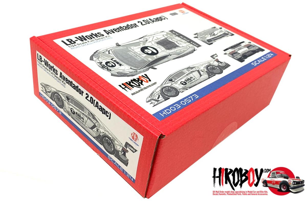 1:24 LB Lamborghini Aventador V2 - Aape Full Resin Kit | HD03-0573
