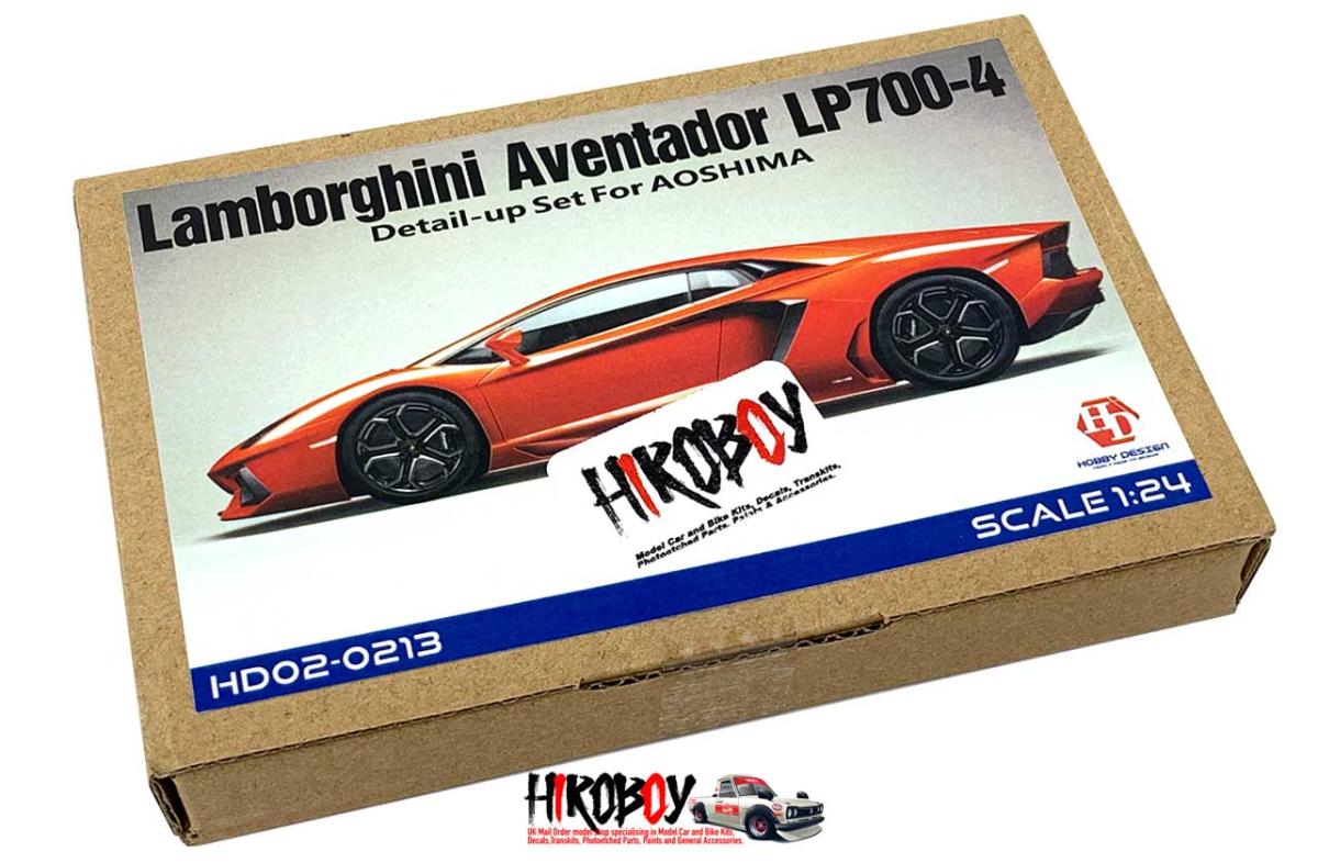 1:24 Lamborghini Aventador LP700-4 Photoetched Detail up Set for