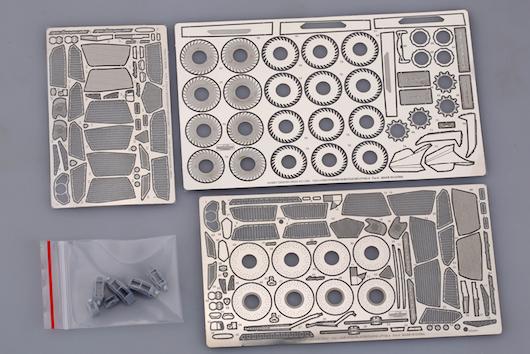 1:24 Lamborghini Aventador LP700-4 Photoetched Detail up Set