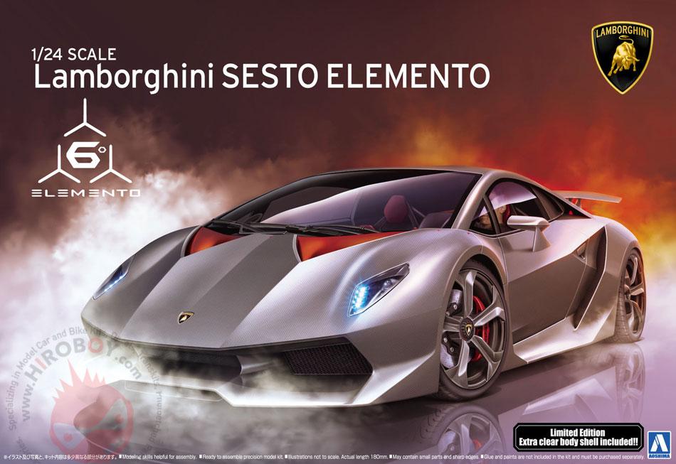 1 24 Lamborghini Sesto Elemento Oversea Edition