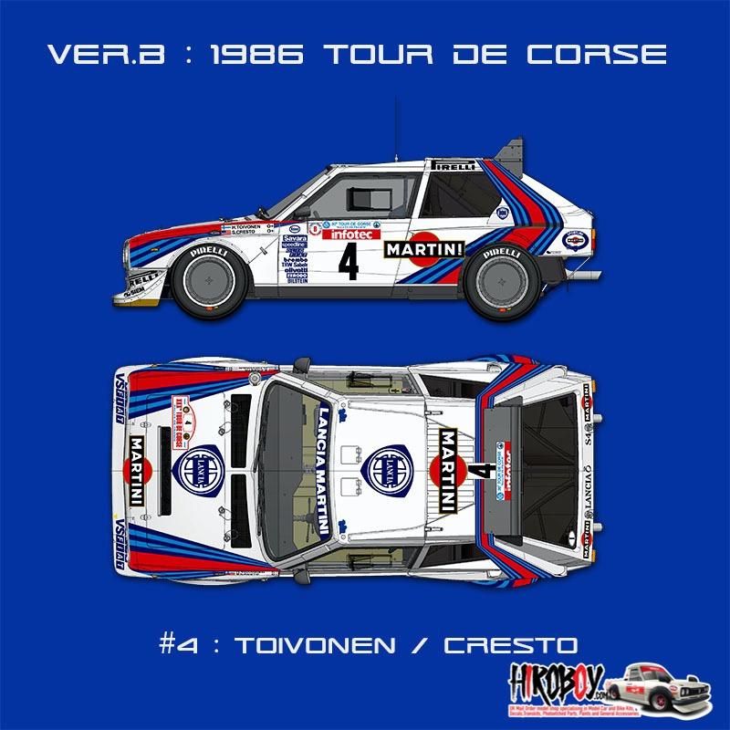 1:24 Lancia Delta S4 - Ver.B : 1986 WRC Rd.5 Tour de Corse
