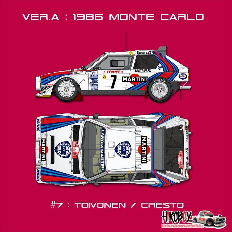 1:24 Lancia Delta S4 - Ver.B : 1986 WRC Rd.5 Tour de Corse