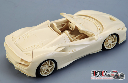1/24 scale model car kit Mclaren 600LT——Alpha Model