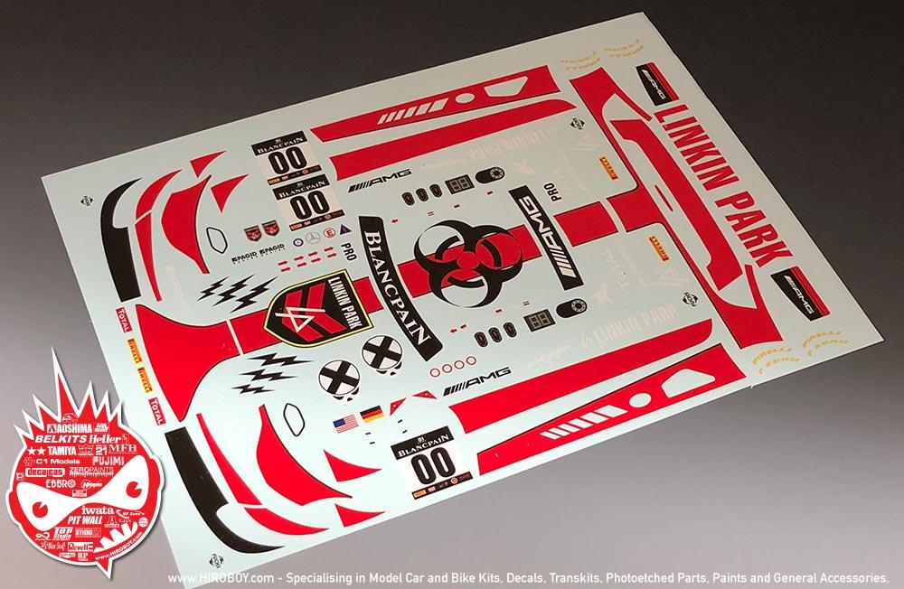 ＼半額SALE／ 1:24 Mercedes-AMG GT3 Linkin Park #00 Decals | SF-D24-002 その他