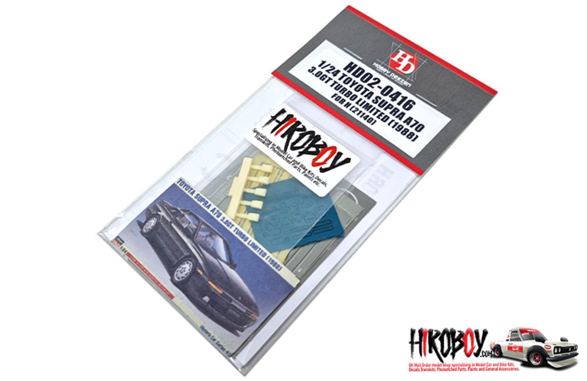 1:24 Toyota Supra A70 3.0GT Turbo 1988 PE Detail Up set for
