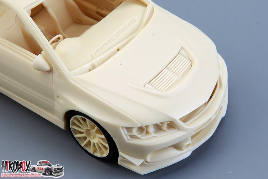 1:24 Mitsubishi Lancer Evo9 Wagon - Full Resin Model Kit | AM02-0045 ...