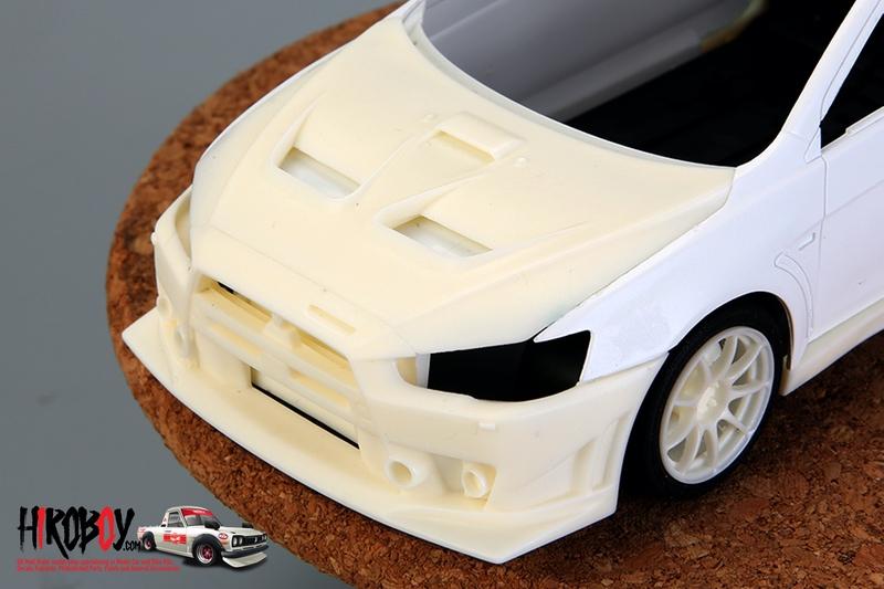 1:24 Mitsubishi Lancer Evolution X FQ-400 For Aoshima EVO X