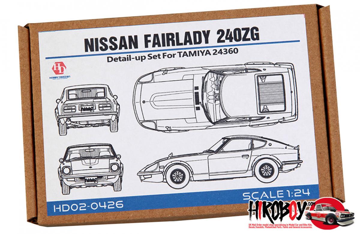 1:24 Nissan Fairlady 240ZG (Datsun) Detail Up Set HD02-0426 Hobby  Design