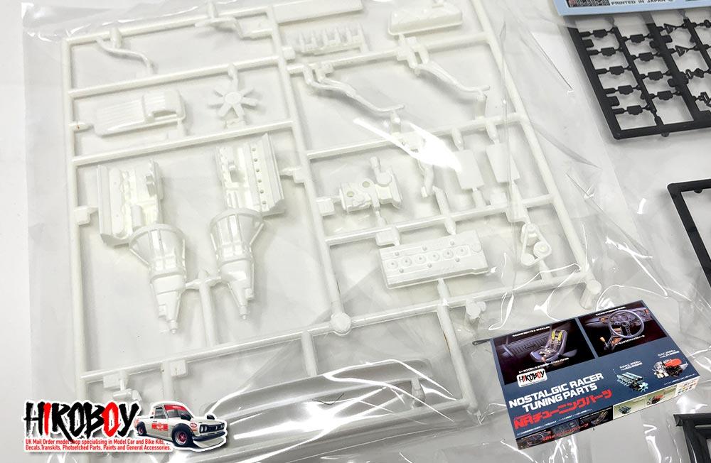 1:24 Nostalgic Racer Tuning Parts With Nissan L24 & S20