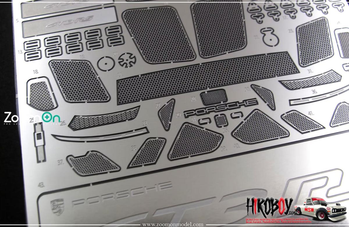 1:24 Porsche 911 GT3 RS (992) Detail up set - 24370 | ZP001 | ZoomOn