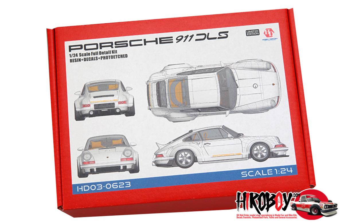 1:24 Porsche 911 Singer DLS Full Detail Kit (Resin+PE+Decals+Metal