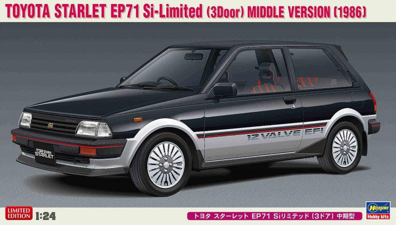 1 24 Toyota Starlet EP71 Si Limited 3 Door Middle 