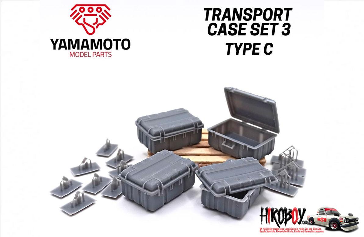 1:24 Transport case set 3 - Type C | YMPGAR24 | yamamotomodel