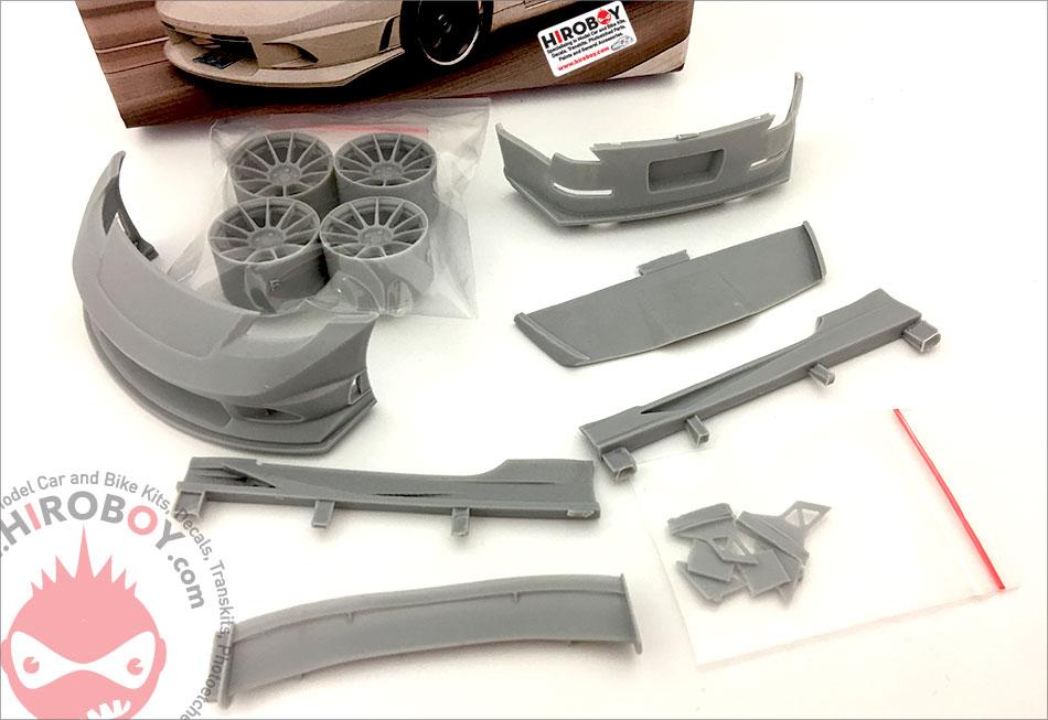 1:24 Voltex Nissan 350Z Detail Up Transkit | HD03-206 | Hobby Design