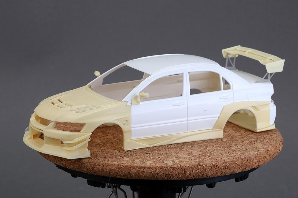 TRANSKIT RESINE 1/24 MITSUBISHI LANCER WRC - #27 - MONTE CARLO 2007