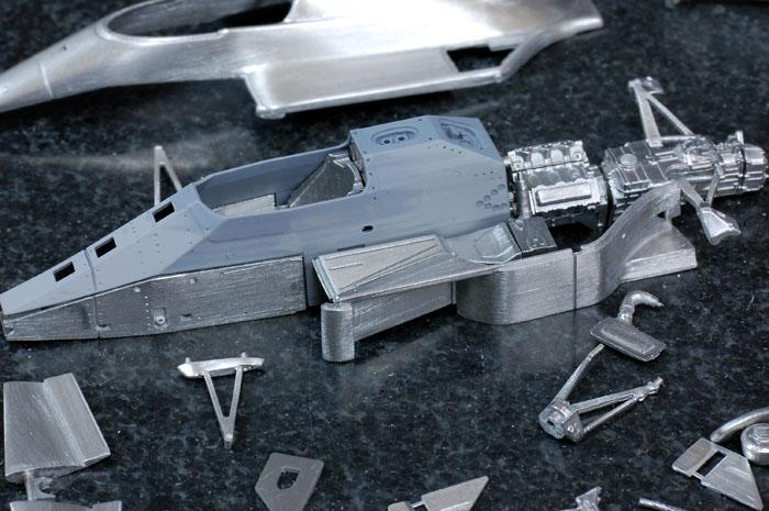 1:43 Lotus 97T Ver A Multi-Media Model Kit | MFH K356 | Model