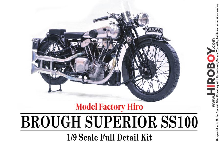 Die cast 1/24 Modellino Moto Brought Superior SS100 1926 
