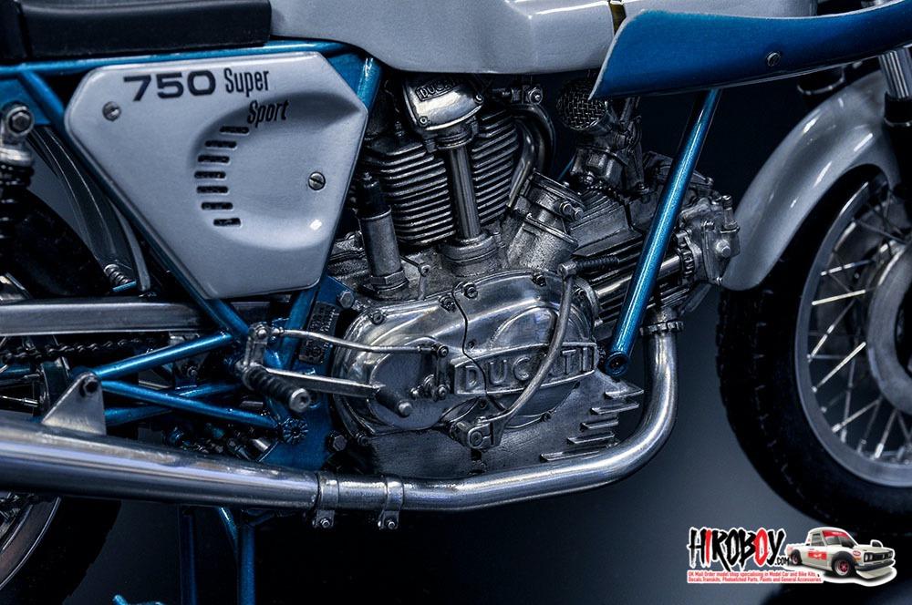 1:9 Ducati 750 Super Sport (1974) - Full Multi Media Kit | MFH