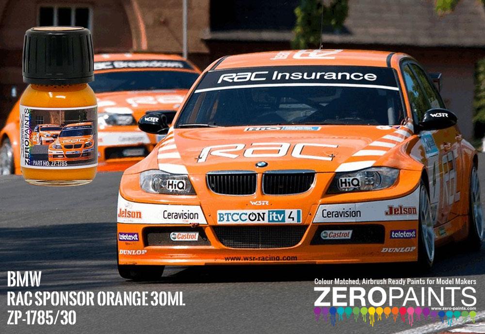 BMW 320si E90 Team RAC Orange 30ml | ZP-1127/30 | Zero Paints