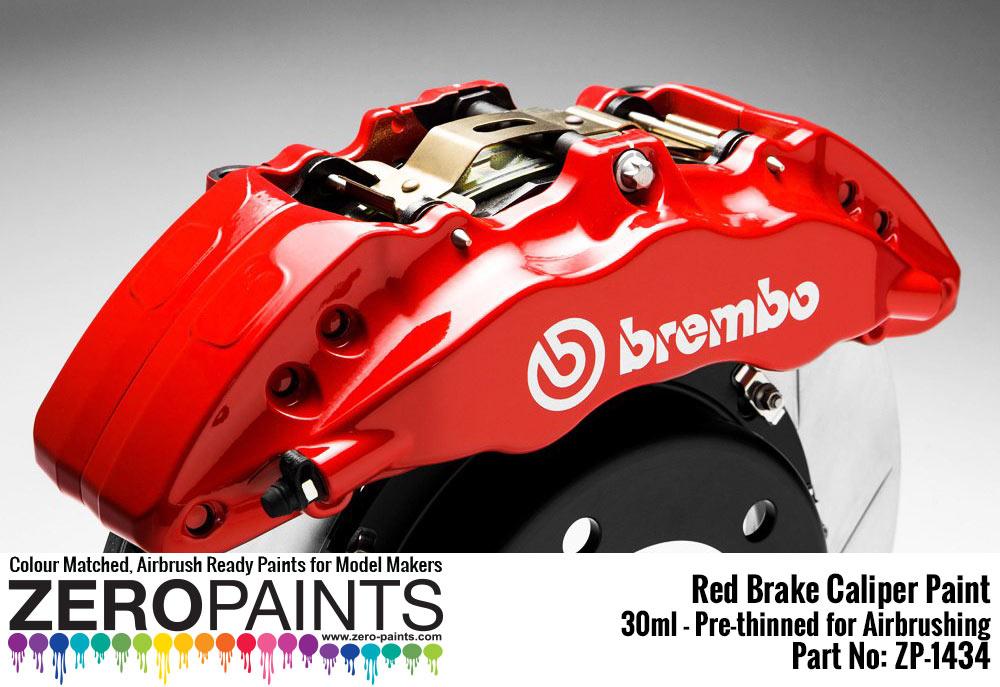 Brake Caliper Red Paint 30ml ZP-1434 | Zero