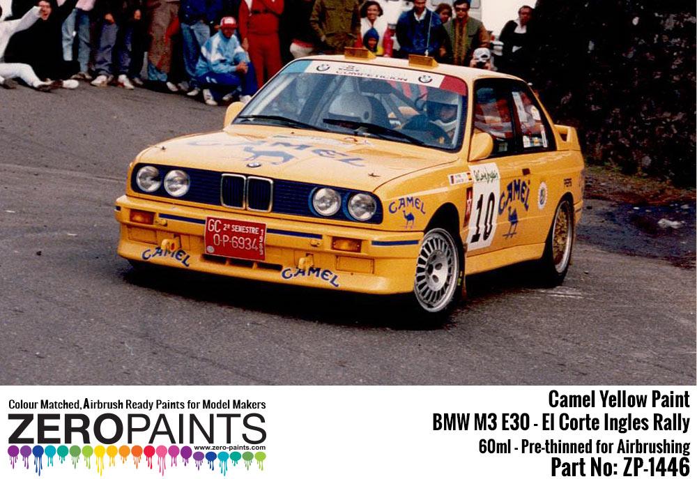 Camel Yellow For Bmw M3 0 El Corte Ingles Rally Principe De Asturias Rally Valeo Rally Zp 1446 Zero Paints