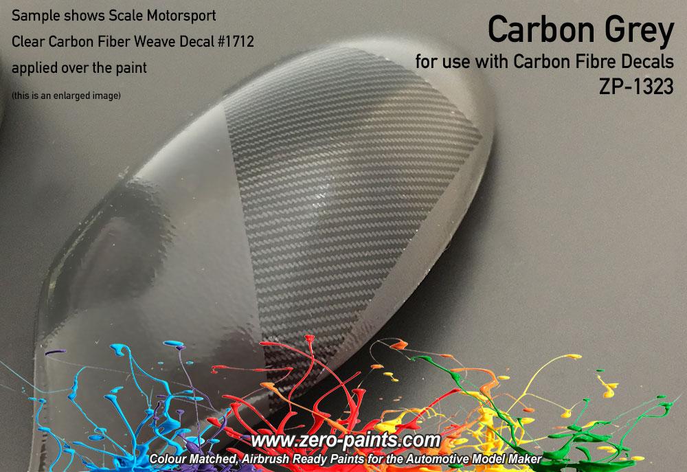 Carbon Grey (Carbon Fibre Grey) Paint 60ml | ZP-1323 | Zero Paints