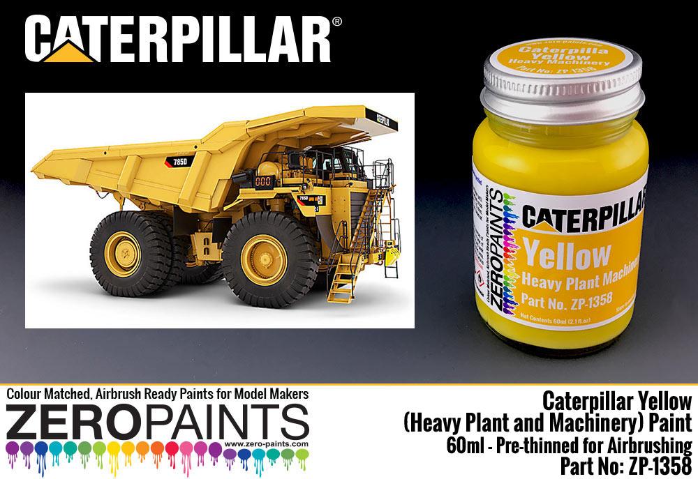Caterpillar Yellow (Heavy Plant and Machinery) Paint 60ml | ZP-1358