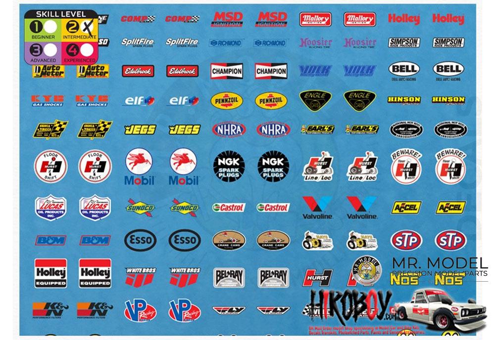 1:24 / 1:25 Racing Logos 1 | MM01300 | Mr Model