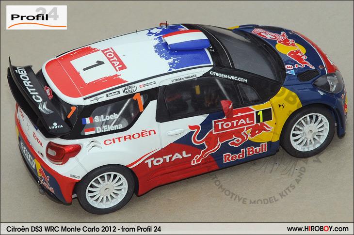 Citroën DS3 WRC Rally Monte Carlo 2012 #11 / Spark S3329 - Collection