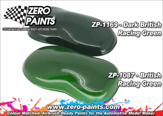 Dark British Racing Green Paint 60ml Zp-1169 Zero Paints