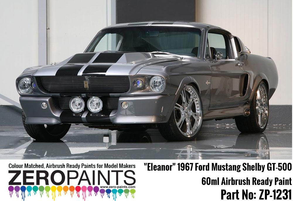 Eleanor 1967 Ford Mustang Shelby Gt 500 Paint 30ml Zp 1231 30 Zero Paints