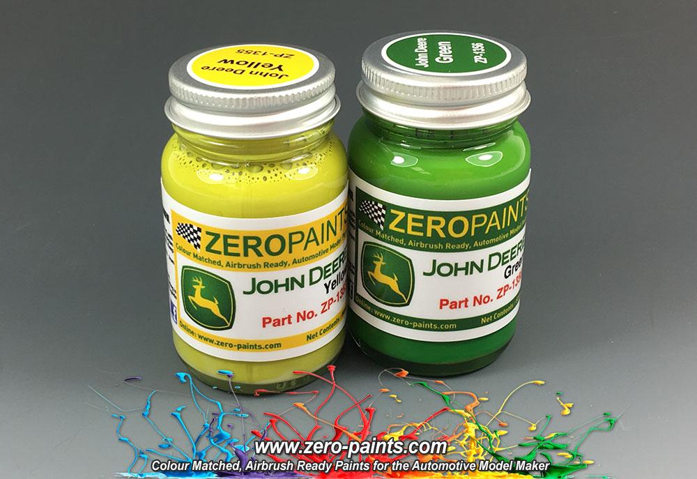 John Deere Green Paint 60ml Zp 1356 Zero Paints - John Deere Green Paint Color Code
