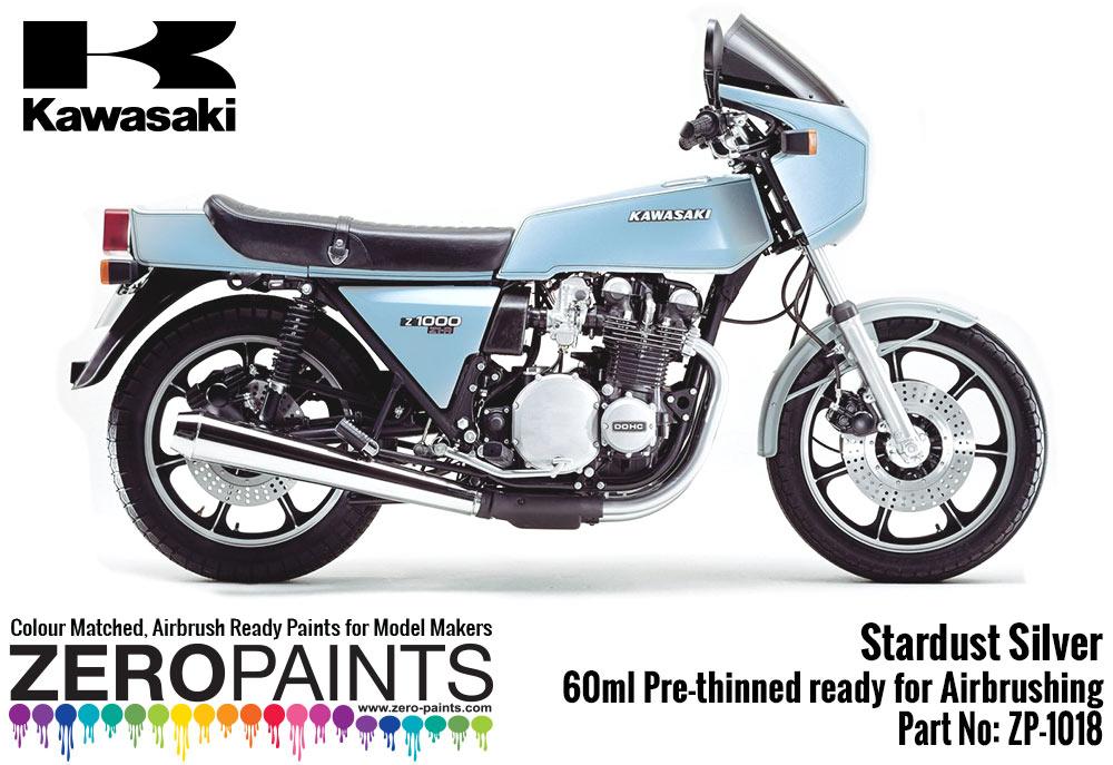 Kawasaki Motorcycle Paint Color Chart