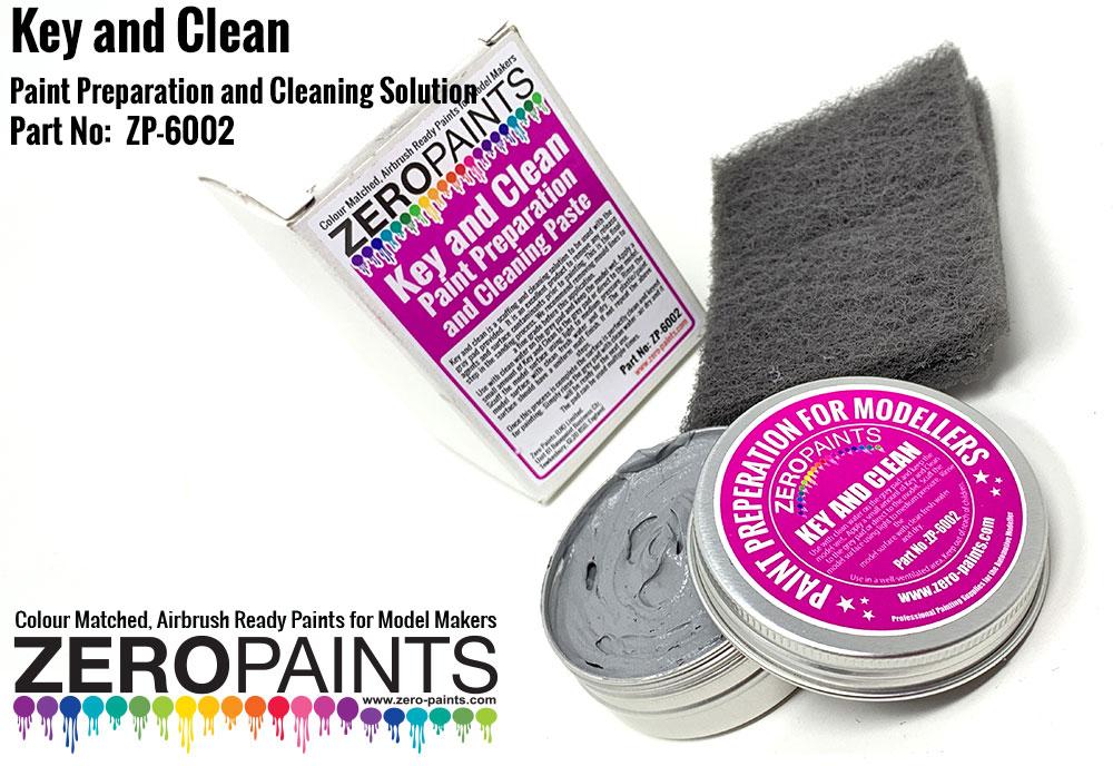 Paint Preparation and Cleaning Solution 75g Key and Clean 