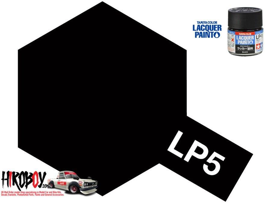 LP5 Semi Gloss Black Tamiya Lacquer Paint TAM82105 Tamiya