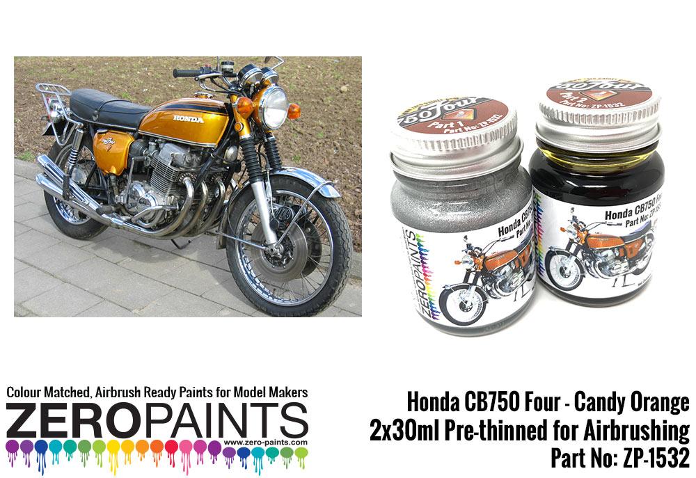 1/6 HONDA CB750 FOUR REPLACEMENT & TRANS DECAL for TAMIYA 