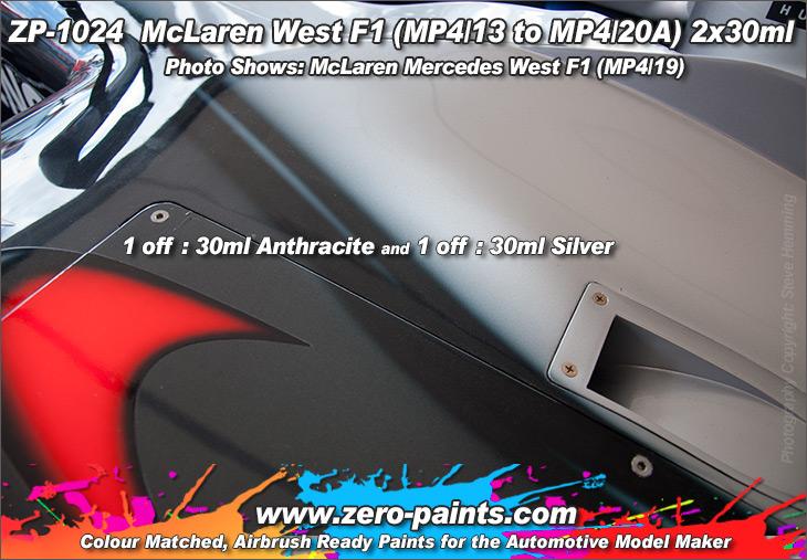 McLaren West F1 (MP4/13 to MP4/20A) Paints 2x30ml | ZP-1024